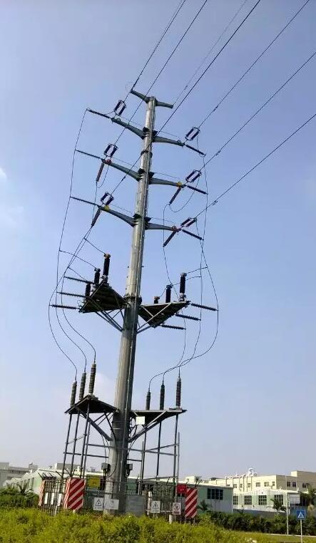 精彩图集｜输电线路各种电缆终端杆塔 从架空到地下的关键枢纽
